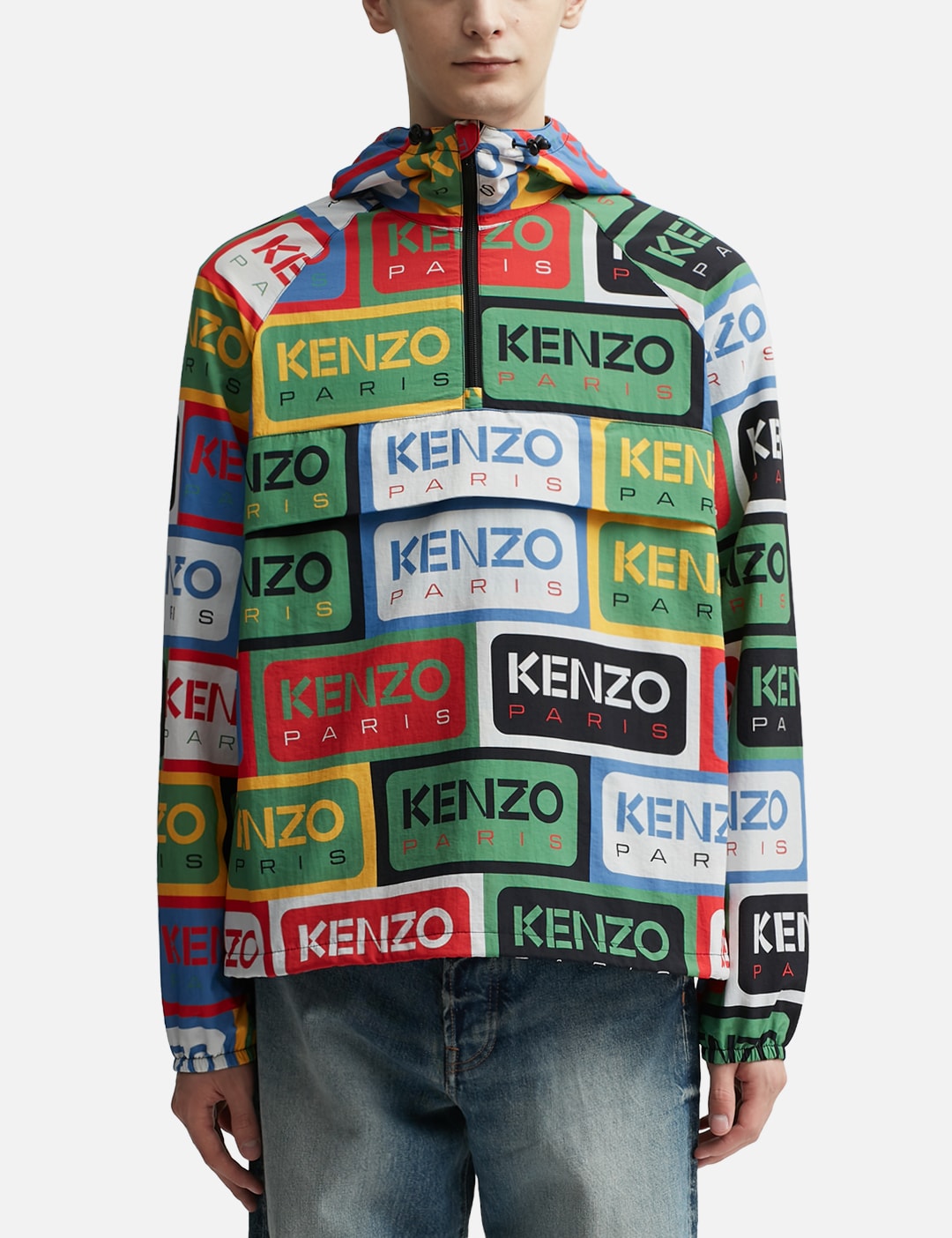Kenzo - モノグラム トラックジャケット | HBX - ハイプビースト 