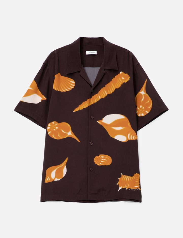 SANDRO PARIS Shell Viscose Shirt