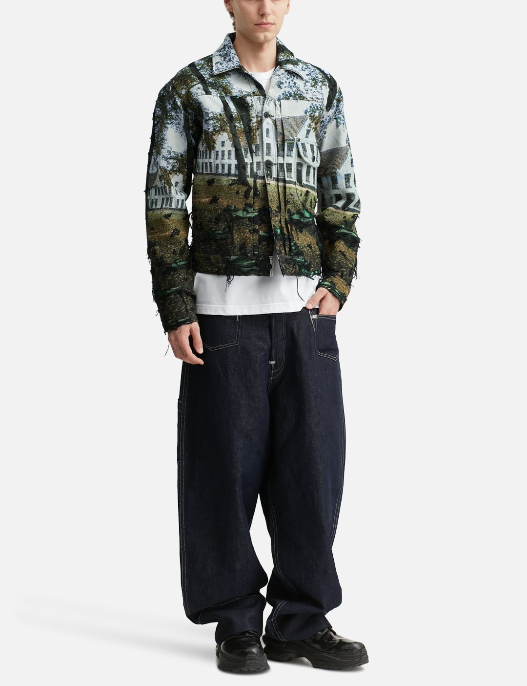Gobelin Weave Trucker Jacket view 20