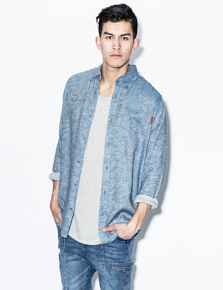 Blue Beam Woven Shirt Placeholder Image