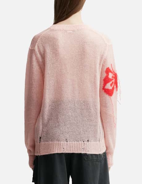 Acne Studios - バタフライ ニット ジャンパー | HBX - ハイプビースト 