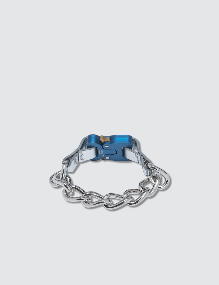 Chain Bracelet with Leather Details Placeholder Image