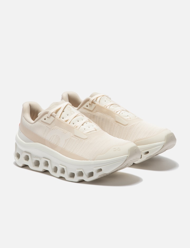 On Dew Ivory White Textile Cloudmster Void Sneakers