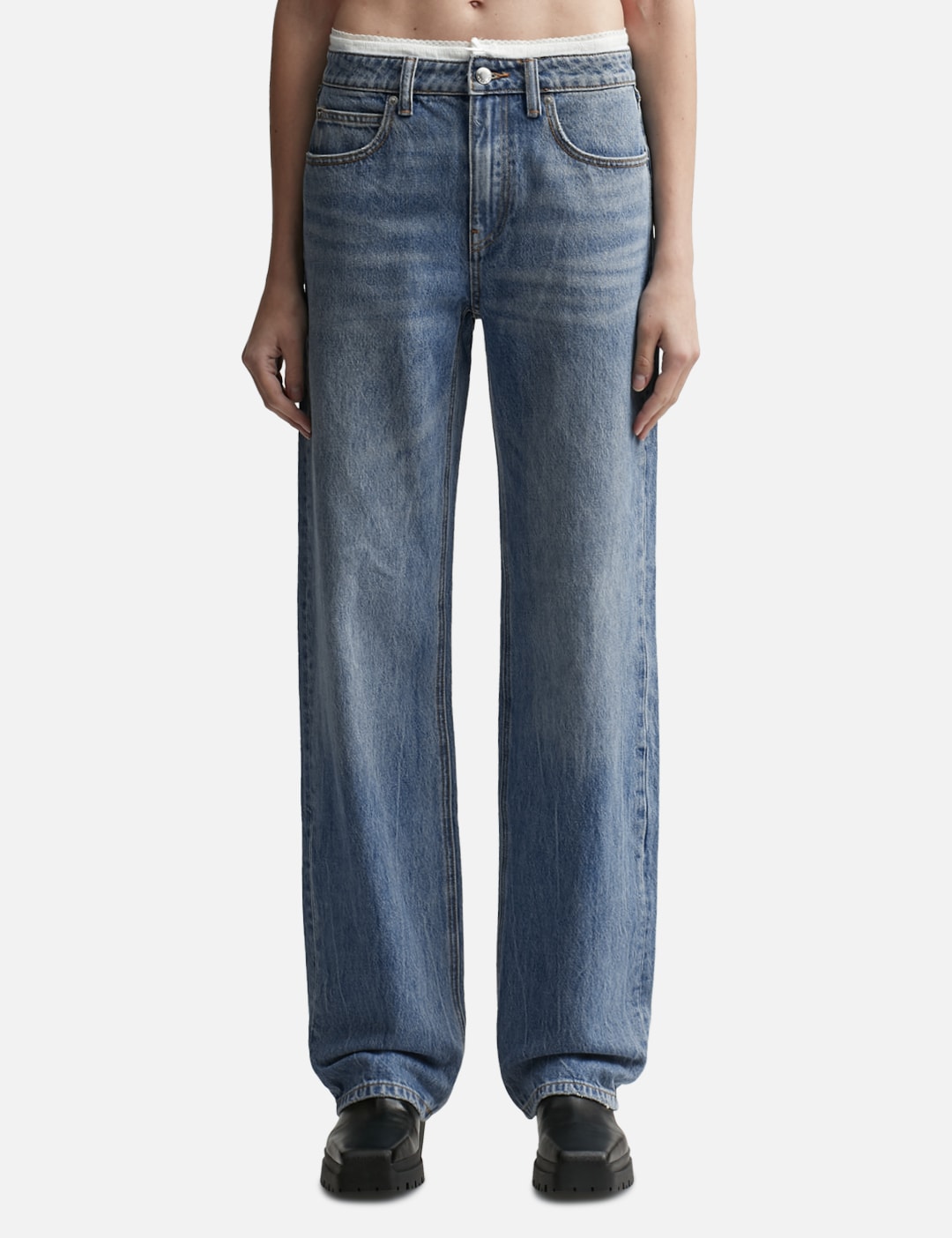 Pre-Styled Denim Jeans view 13