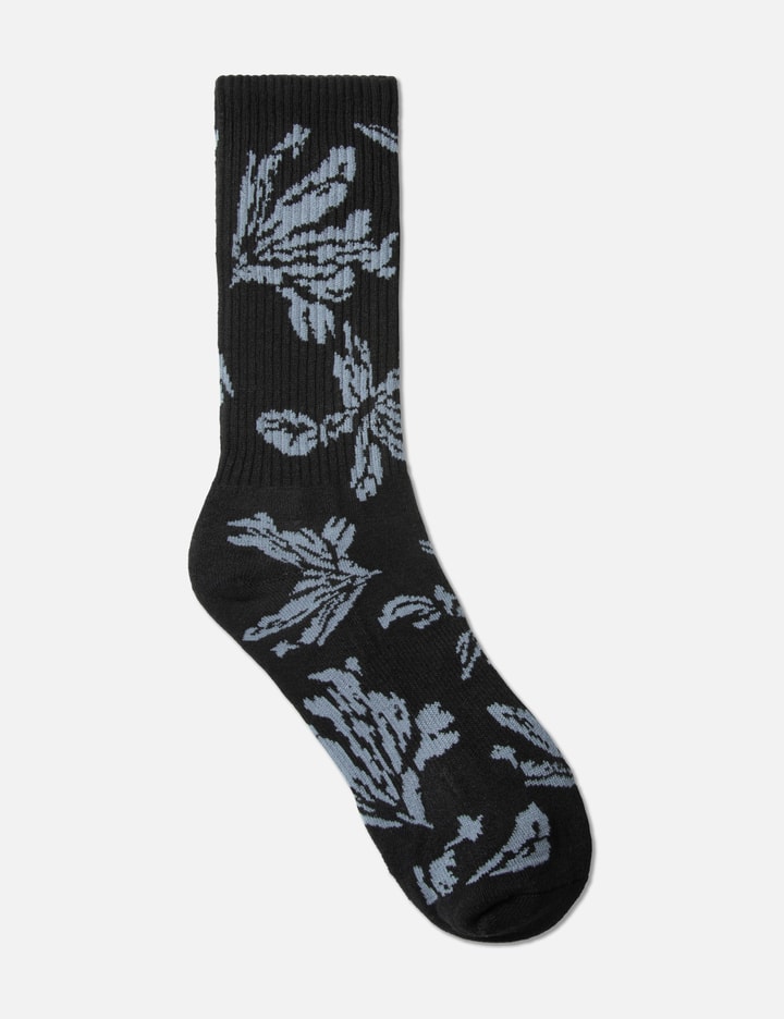 Jacquard Flower Crew Sock Placeholder Image