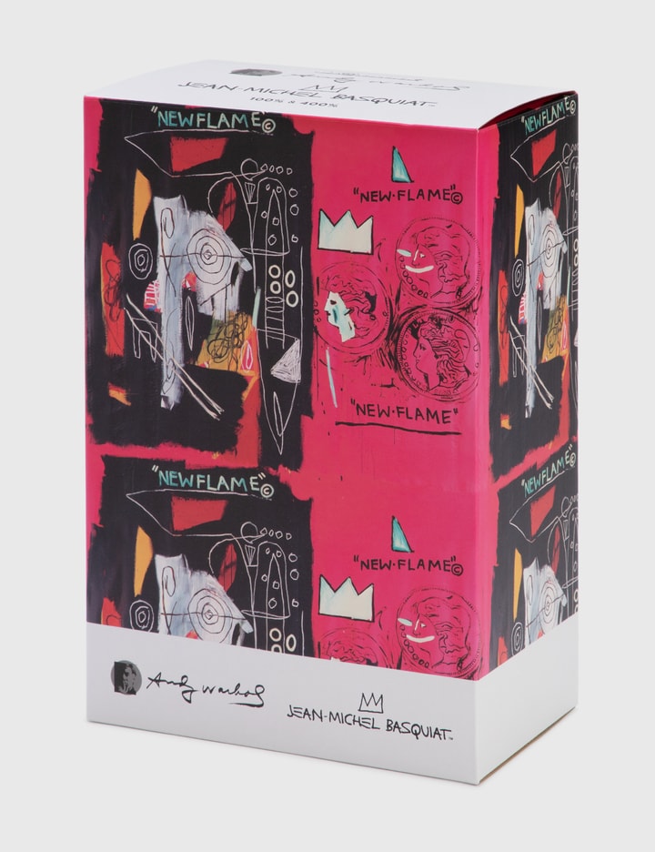 Be@rbrick Andy Warhol × Jean-Michel Basquiat #1 100% & 400% Set Placeholder Image