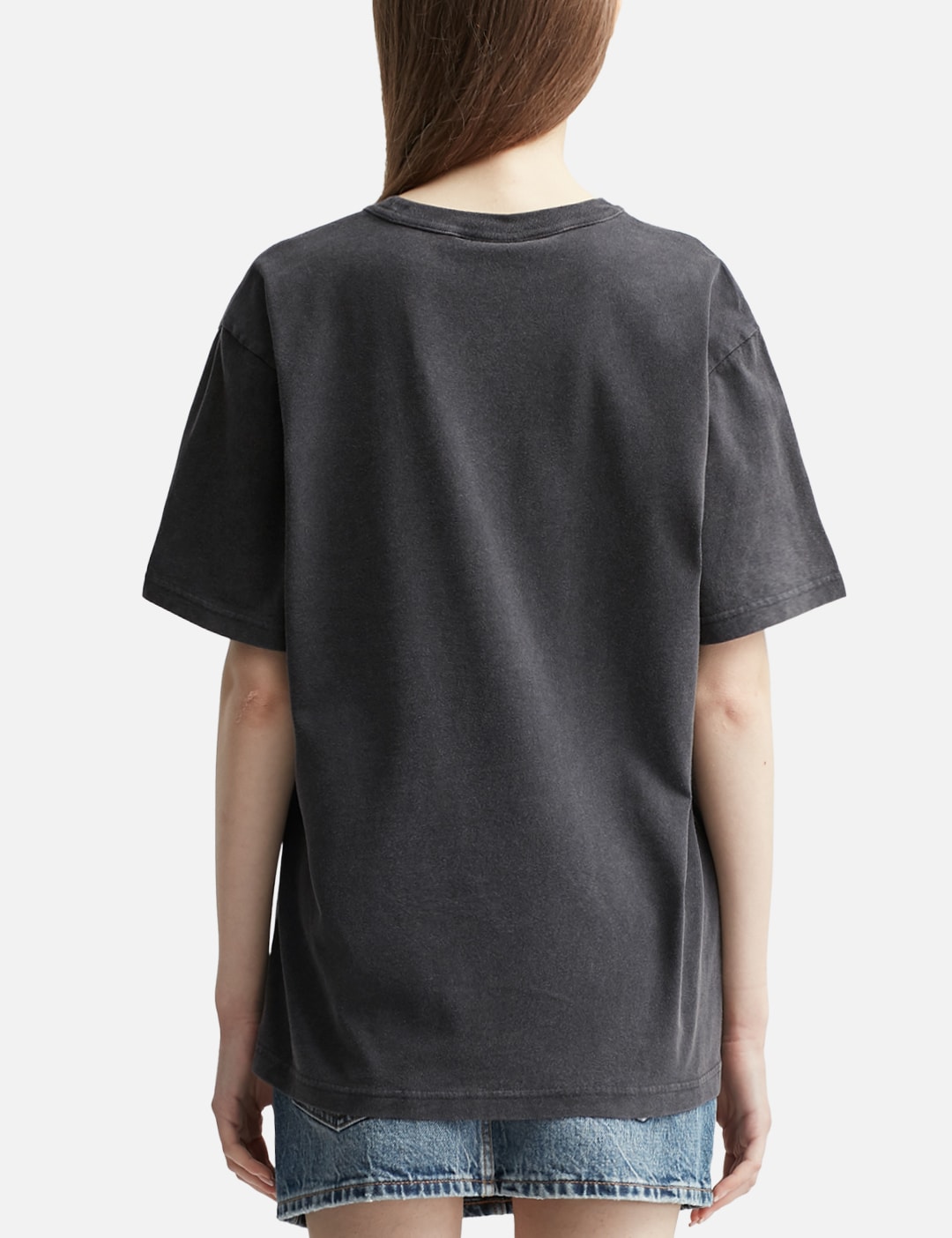 Distressed Logo Cotton T-Shirt view 15