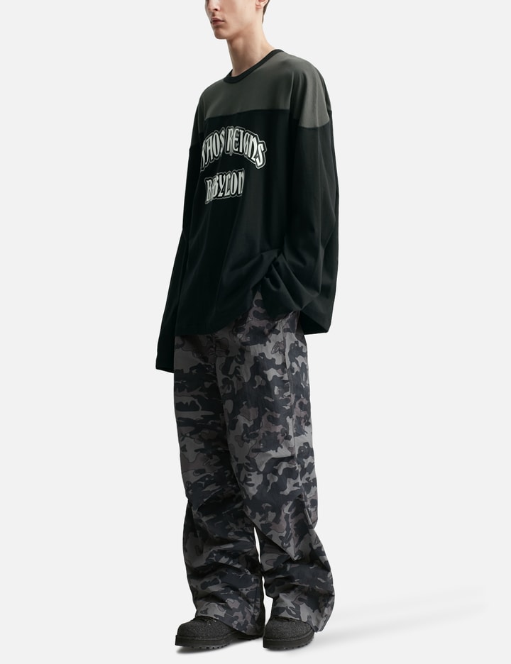 Babylon Long Sleeve Football Tee