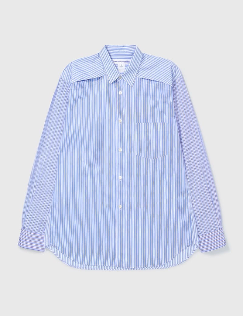 Comme des garcons patchwork shirt Clearance