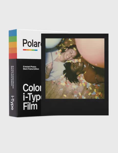 Polaroid 컬러 i‑타입 필름 - 블랙 프레임