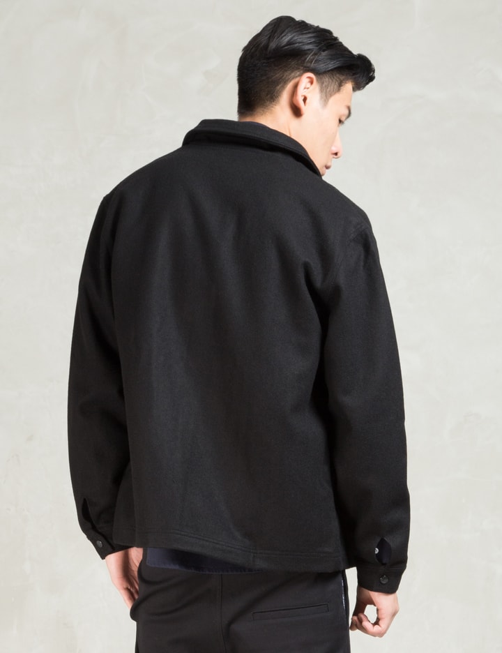 Black Wool Coaches Jacket Placeholder Image