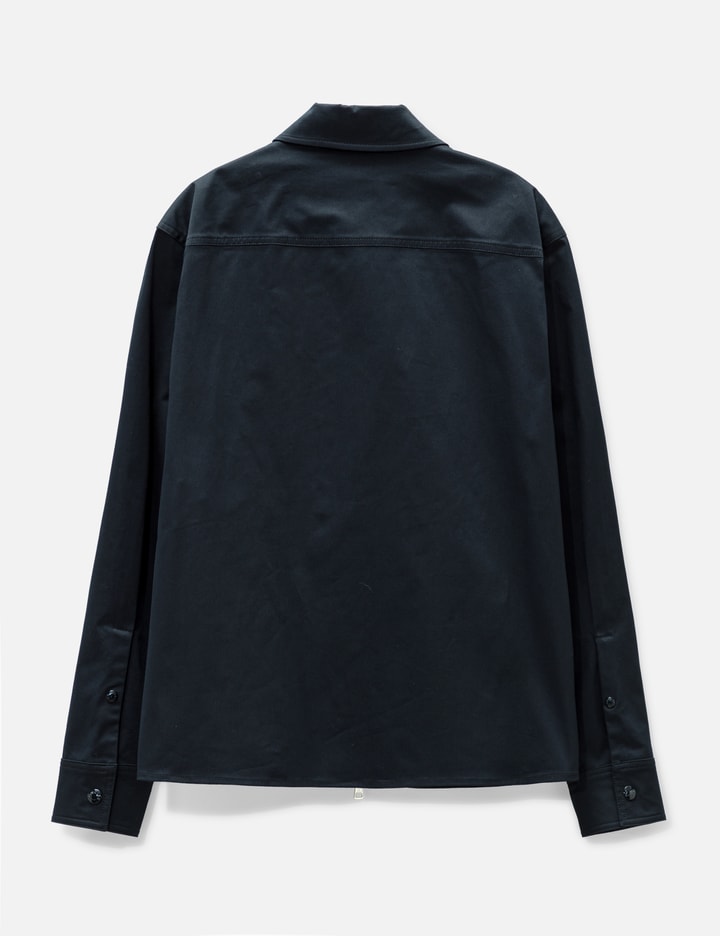 Gabardine Zip-Up Shirt Placeholder Image