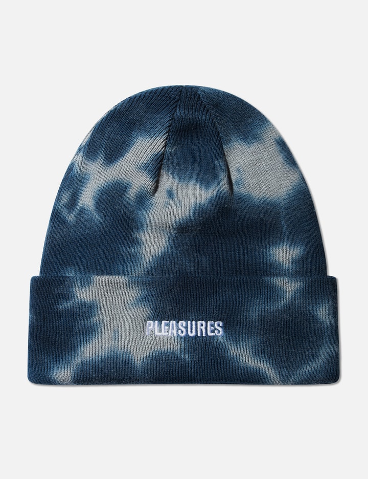 Pleasures Impact Dyed Beanie In Blue