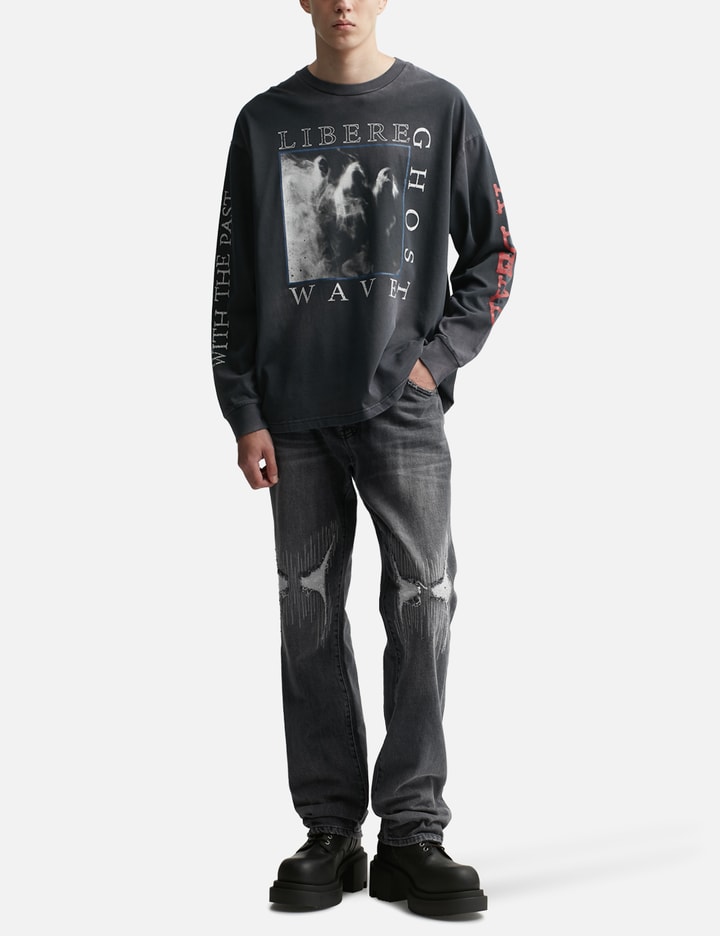 WASHED DENIM PANTS Placeholder Image