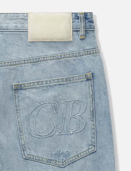 Repaired Denim Shorts view 17