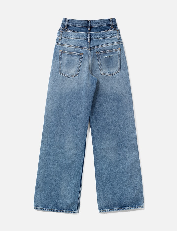 SANDRO PARIS Double Waist Jeans