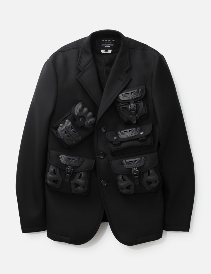 Sculpted Pockets Wool Jacket Placeholder Image