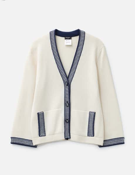 Chanel Cashmere V-Neck Knit Sweater