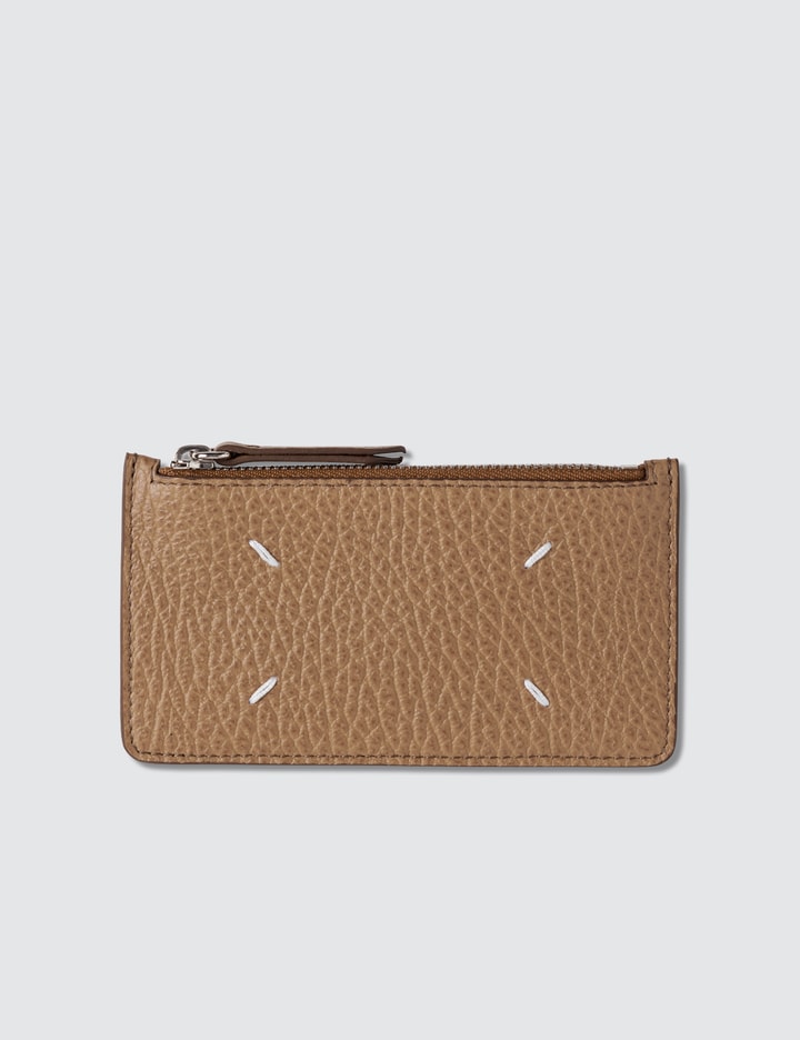 Maison Margiela Zip Leather Card Holder