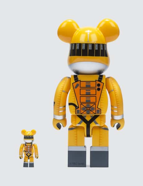 Medicom Toy - Space Suit Yellow Version Be@rbrick 400% & 100% Set 