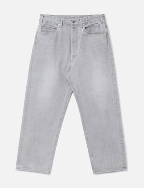Unlikely Unlikely Time Travel Jean Wide Gray Denim