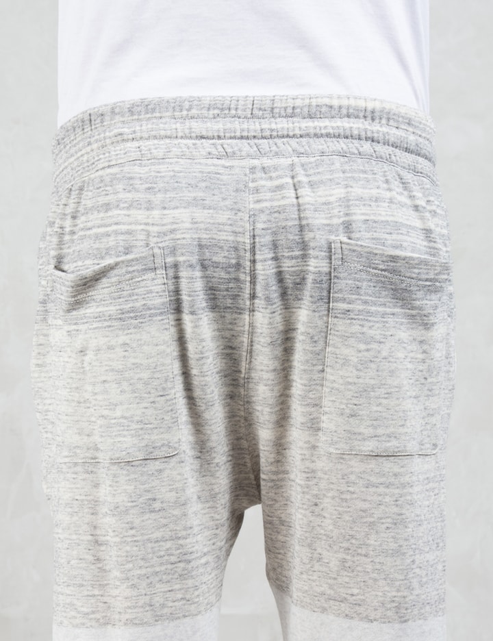Helmut Lang 2 Tone Gradient Heather Curved Leg Track Pants