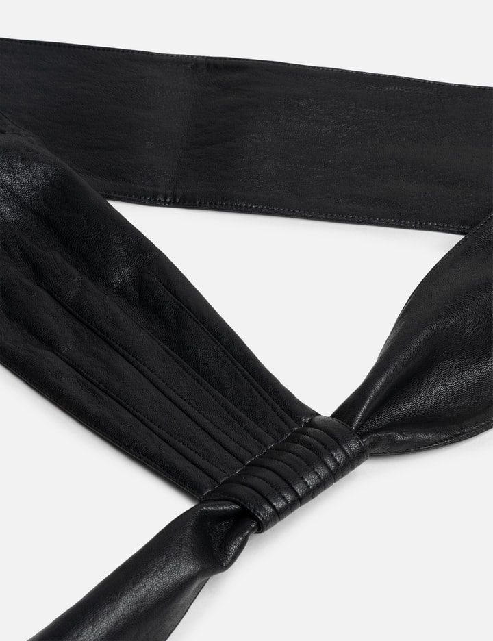 anggae Faux Leather Belt