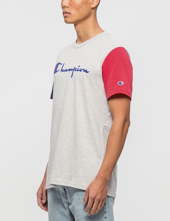 Color Block Script Logo S/S T-Shirt Placeholder Image