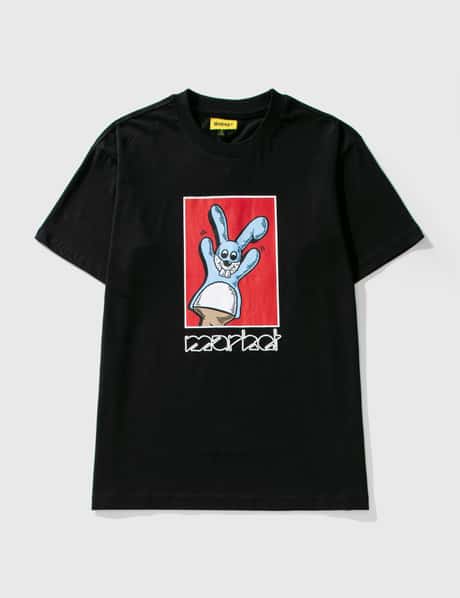 Market Bunny Puppet Puff Print T-shirt