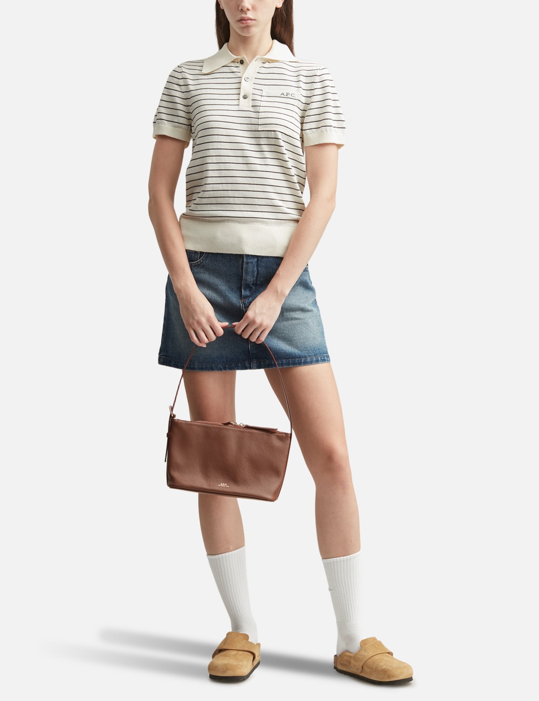 Fitted Striped Polo view 20