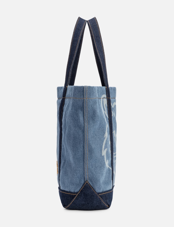 FOX HEAD MEDIUM DENIM TOTE Placeholder Image