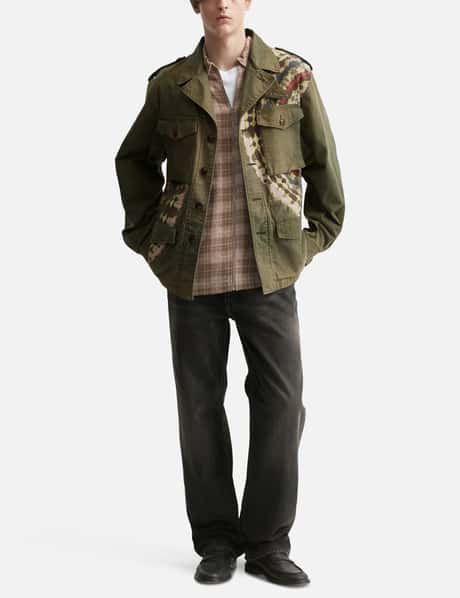 Tie-Dye Military Jacket view 14