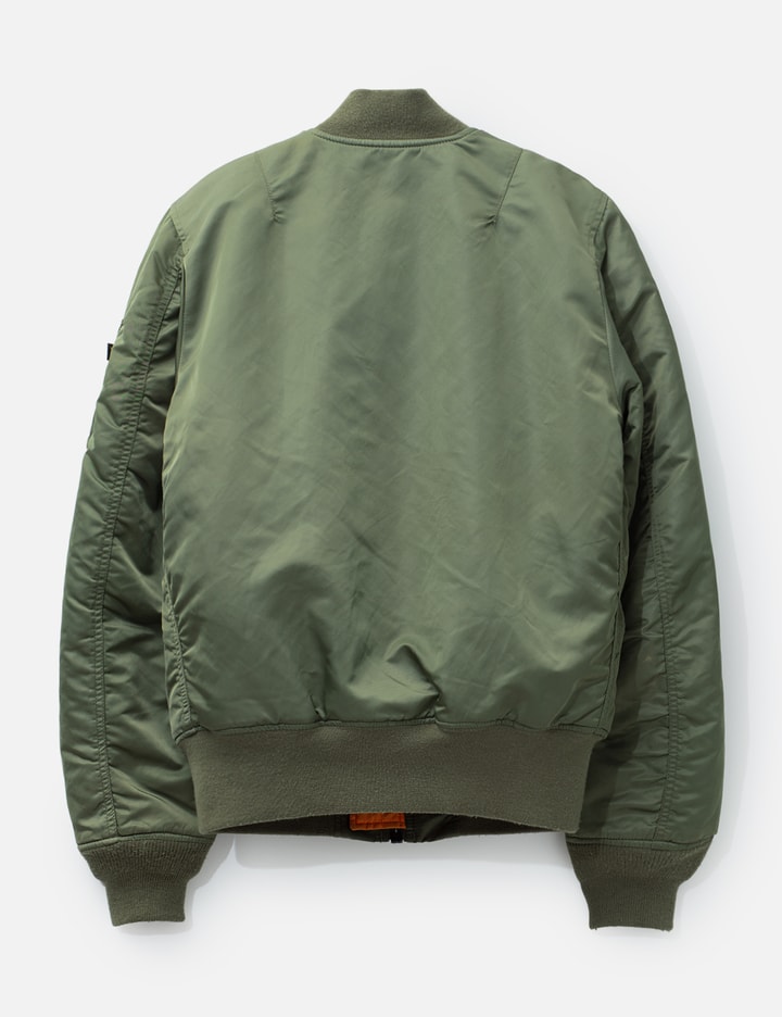 Alpha Industries Ma-1 Jacket In Green