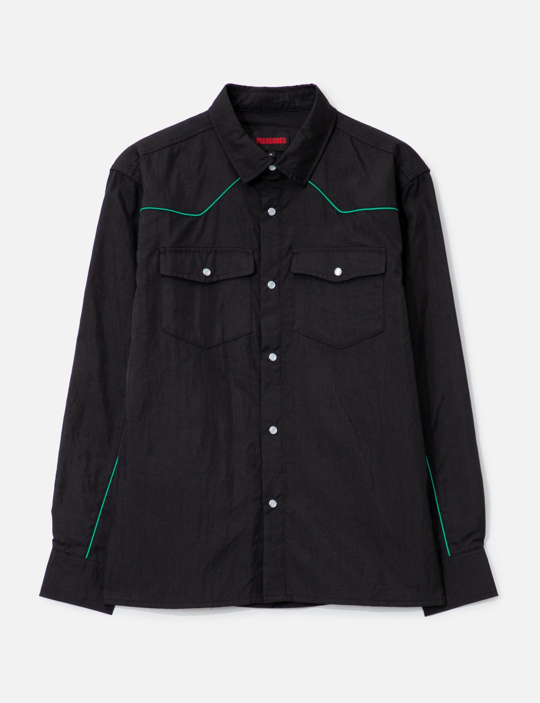 Nylon Western Button Up view 7