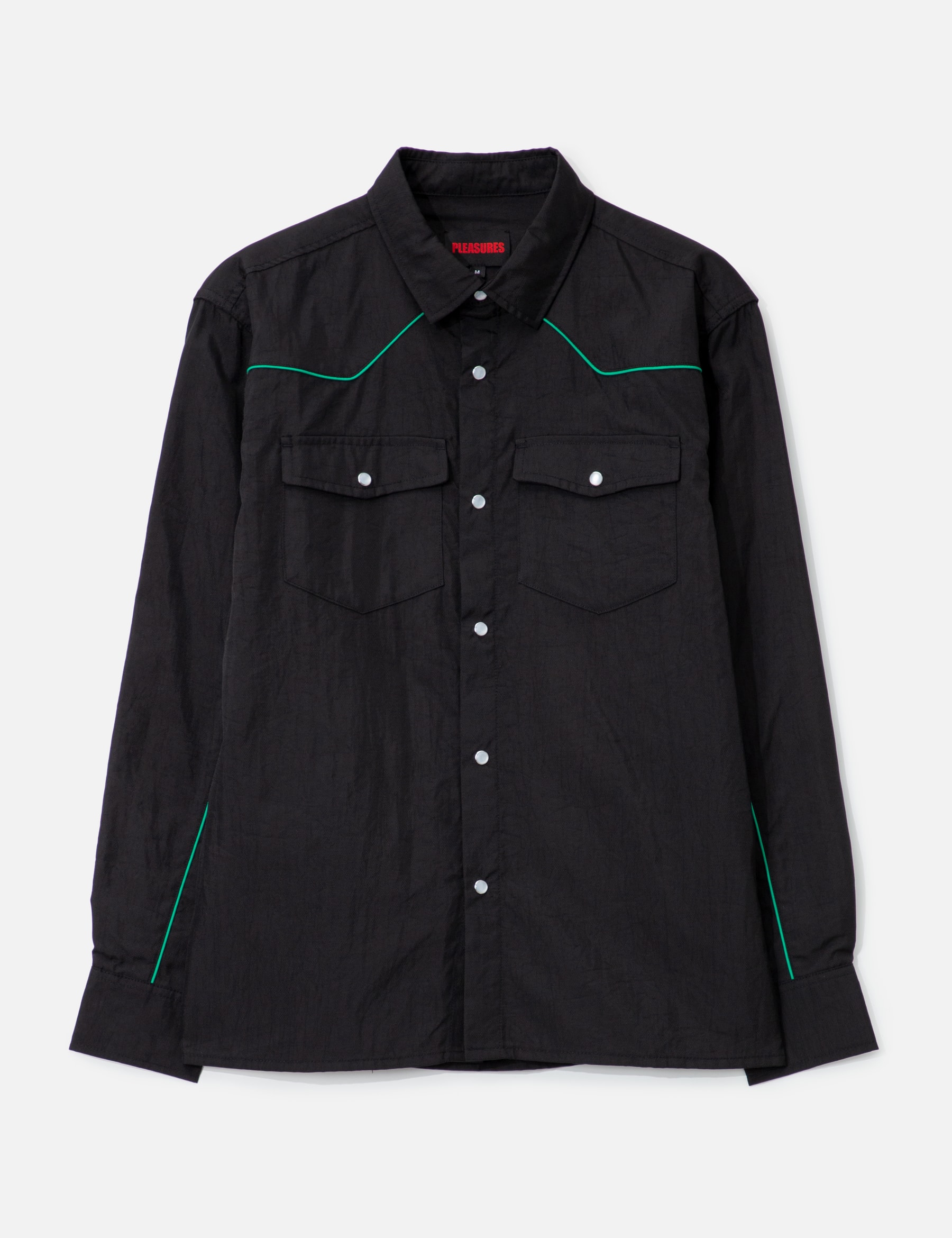 Nylon Western Button Up view 16