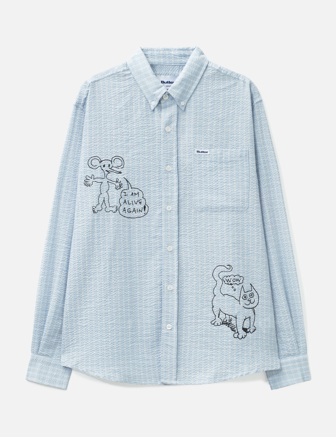 Butter Goods X Daniel Johnston Alive Again Shirt