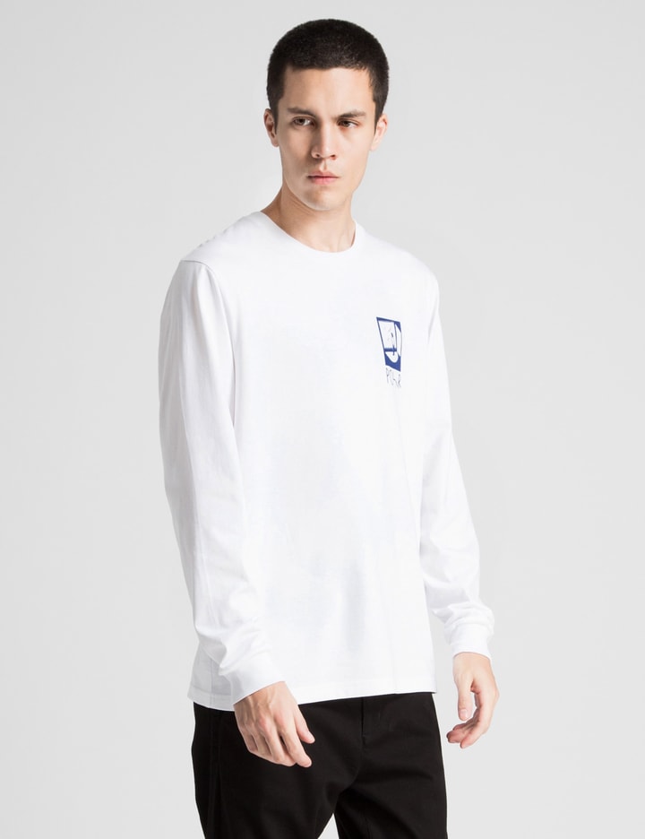 White/Navy PSC JacobÍs Corner Fuck It L/S T-Shirt Placeholder Image