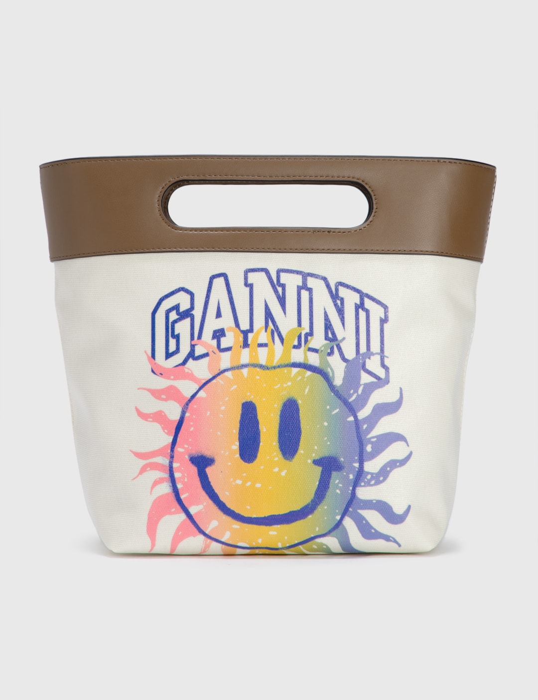 Ganni Small Canvas Tote Bag HBX - Main Image