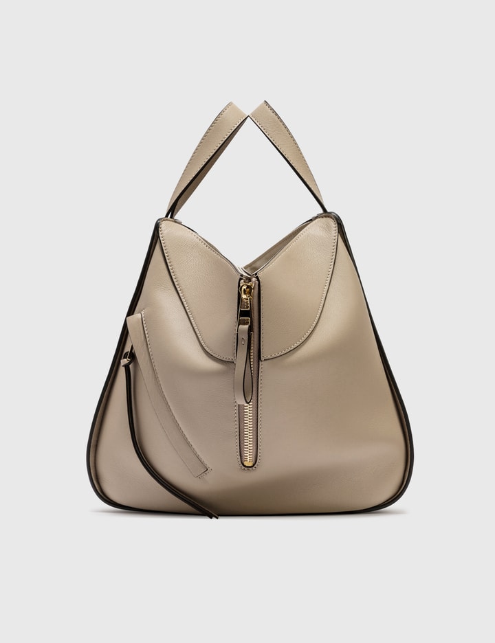 Loewe - Compact Hammock Sand Leather Bag