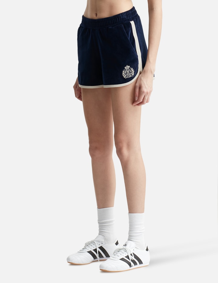 NY Crest Velour Shorts Placeholder Image