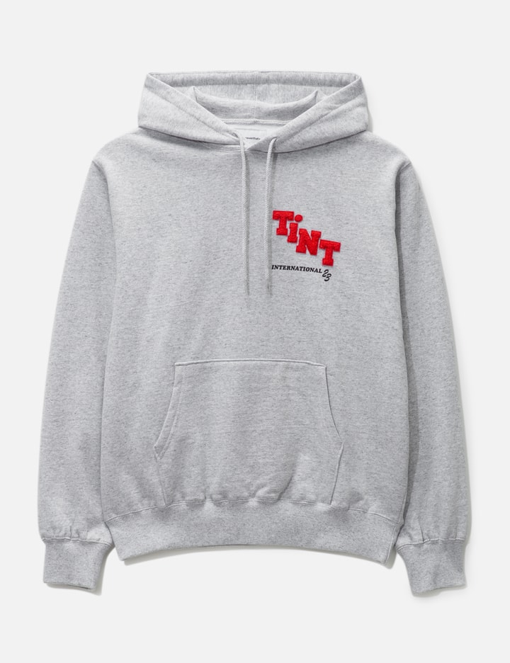 Thisisneverthat Tnt Chenille Hoodie In Grey
