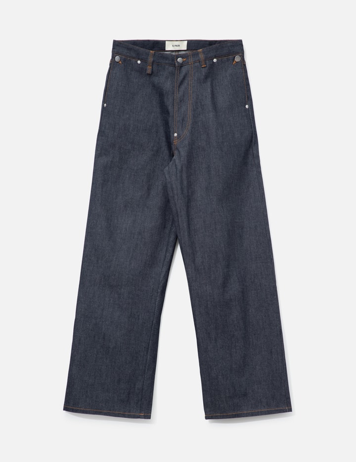 O. Files Japanese Tulip Raw Denim Jeans
