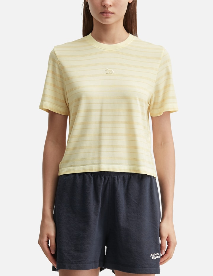 Maison Kitsuné Striped Baby T-Shirt