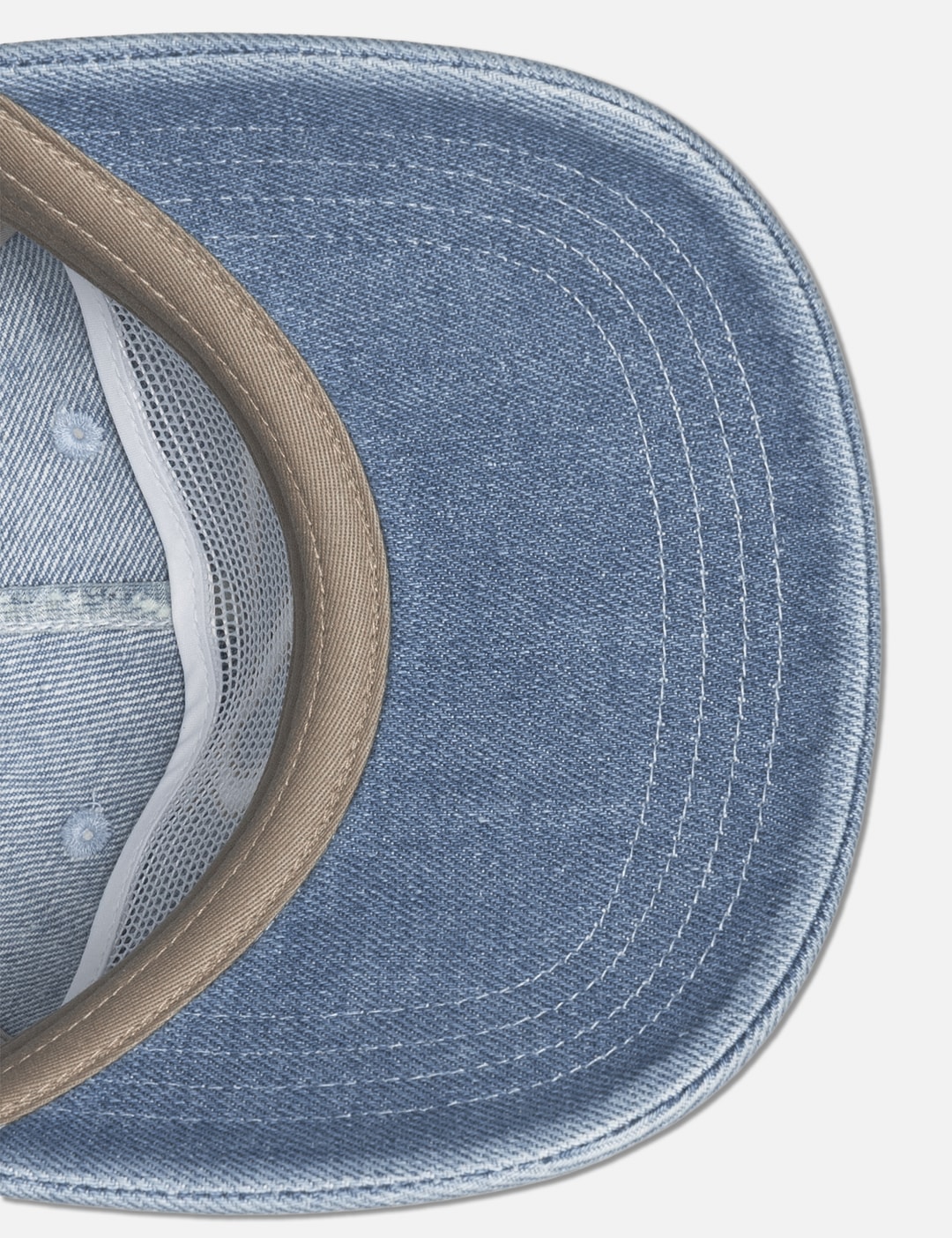 Cursive Denim Worker Cap view 12