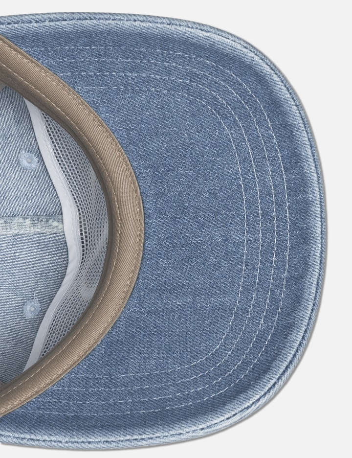 Cursive Denim Worker Cap view 4