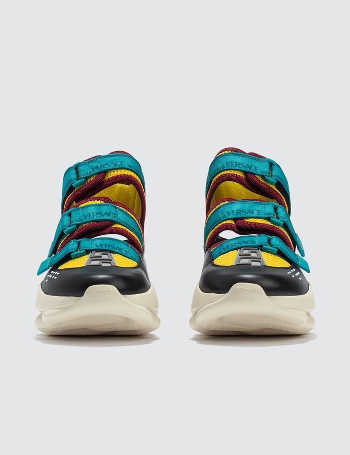 Versace - Chain Reaction Sneakers  HBX - Globally Curated Fashion and  Lifestyle by Hypebeast