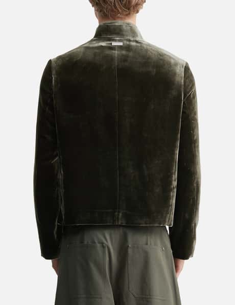Reset Velvet Stand-Collar Jacket view 12