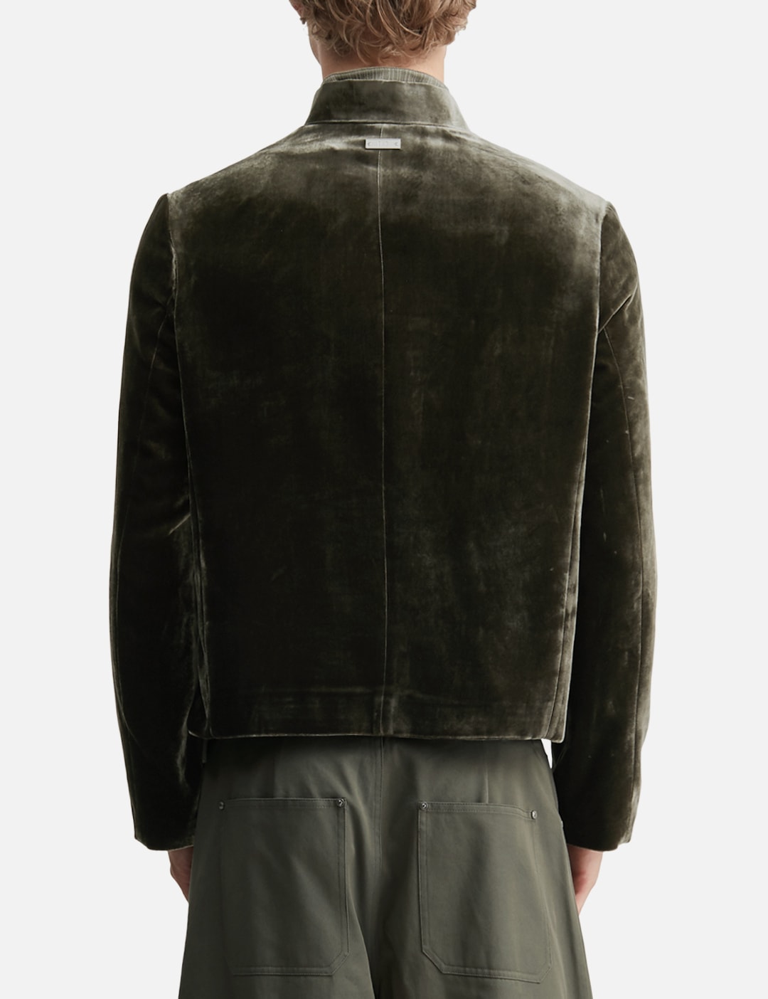 Reset Velvet Stand-Collar Jacket view 13