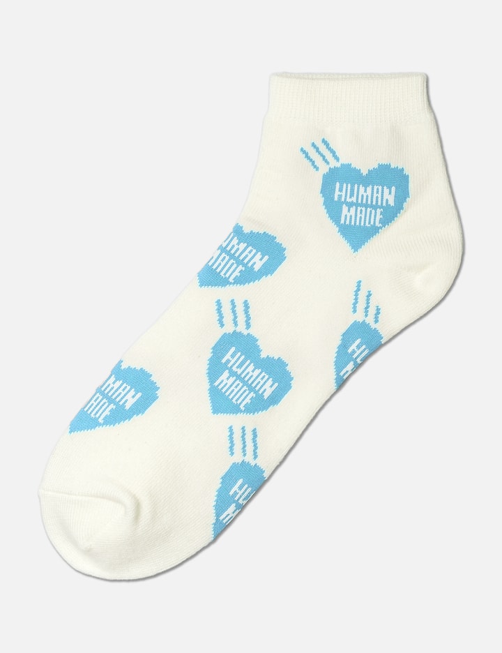 Human Made Heart Short Socks In Blue