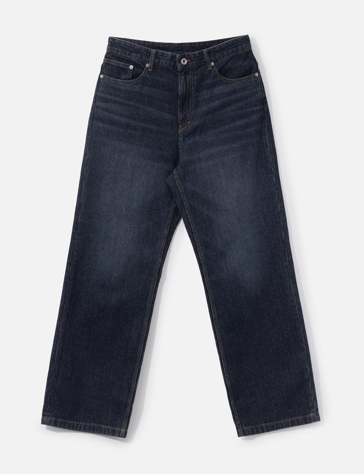 COOR Twill Wash Brushed Jeans